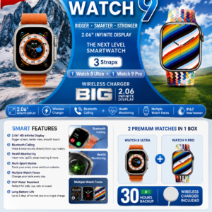 XS9 Pro Max Exclusive Smartwatch Bundle (7-in-1 Edition)